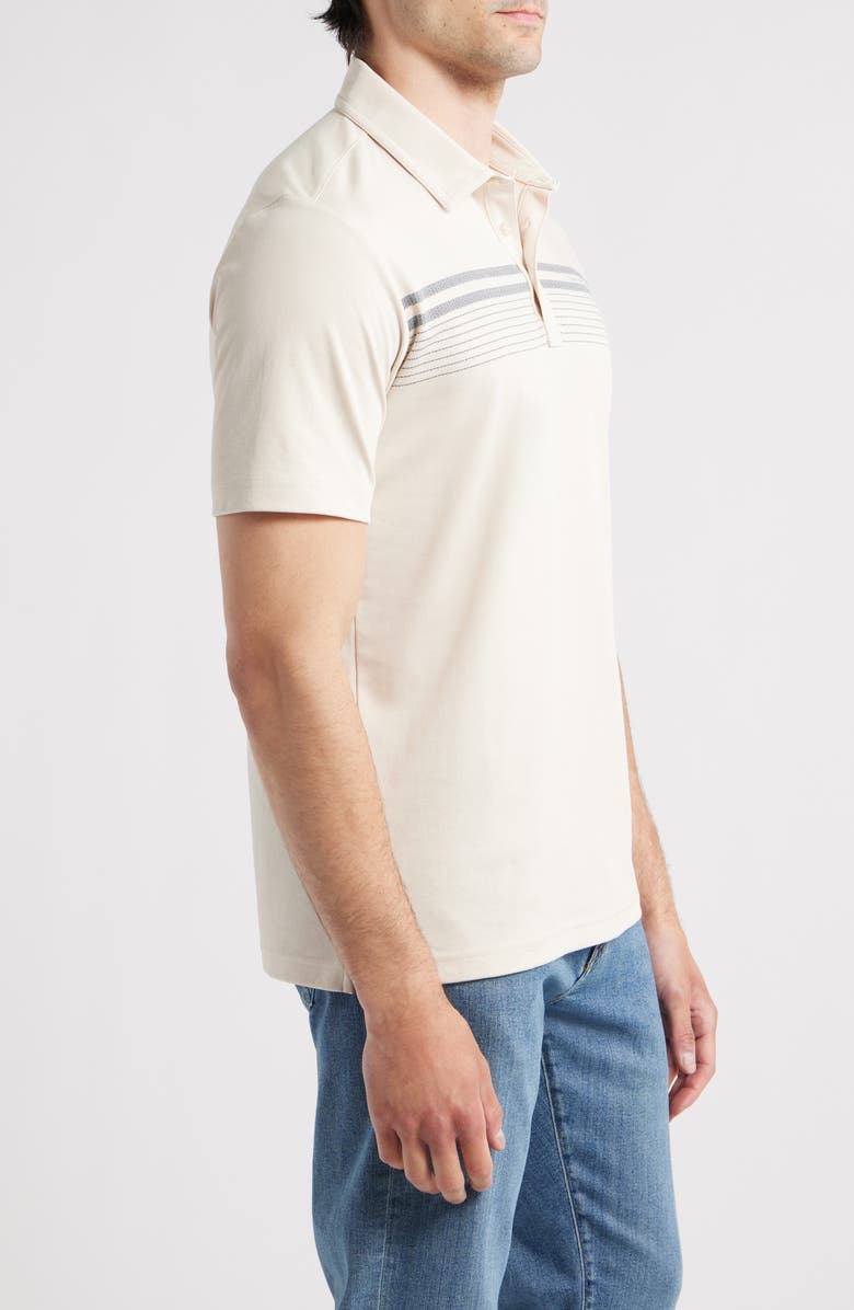 TravisMathew Cathedral Cotton Blend Polo, Alternate, color, Moonbeam