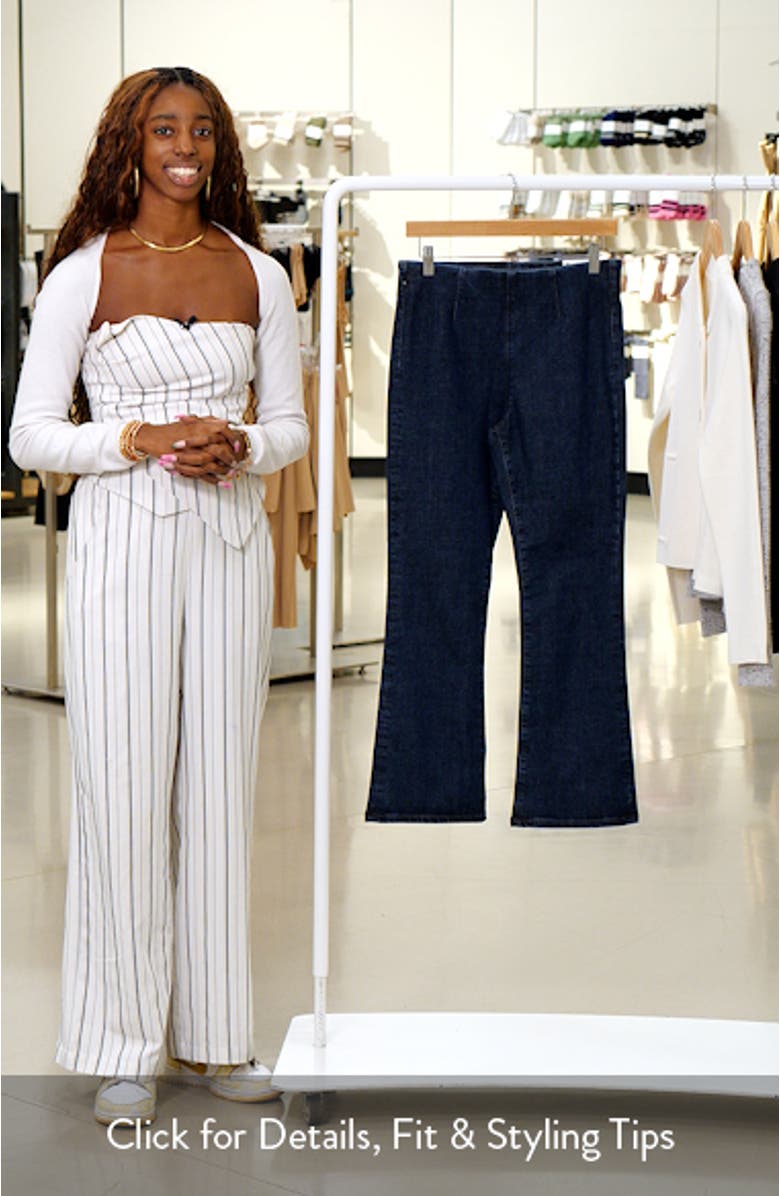 Farrah Pull-On Ankle Bootcut Jeans, sales video thumbnail