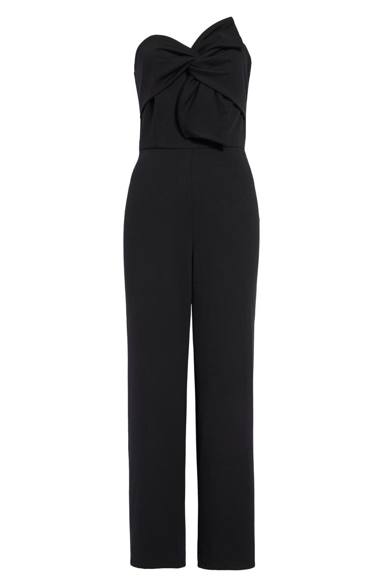 Chelsea28 Bow Front Strapless Jumpsuit, Main, color,