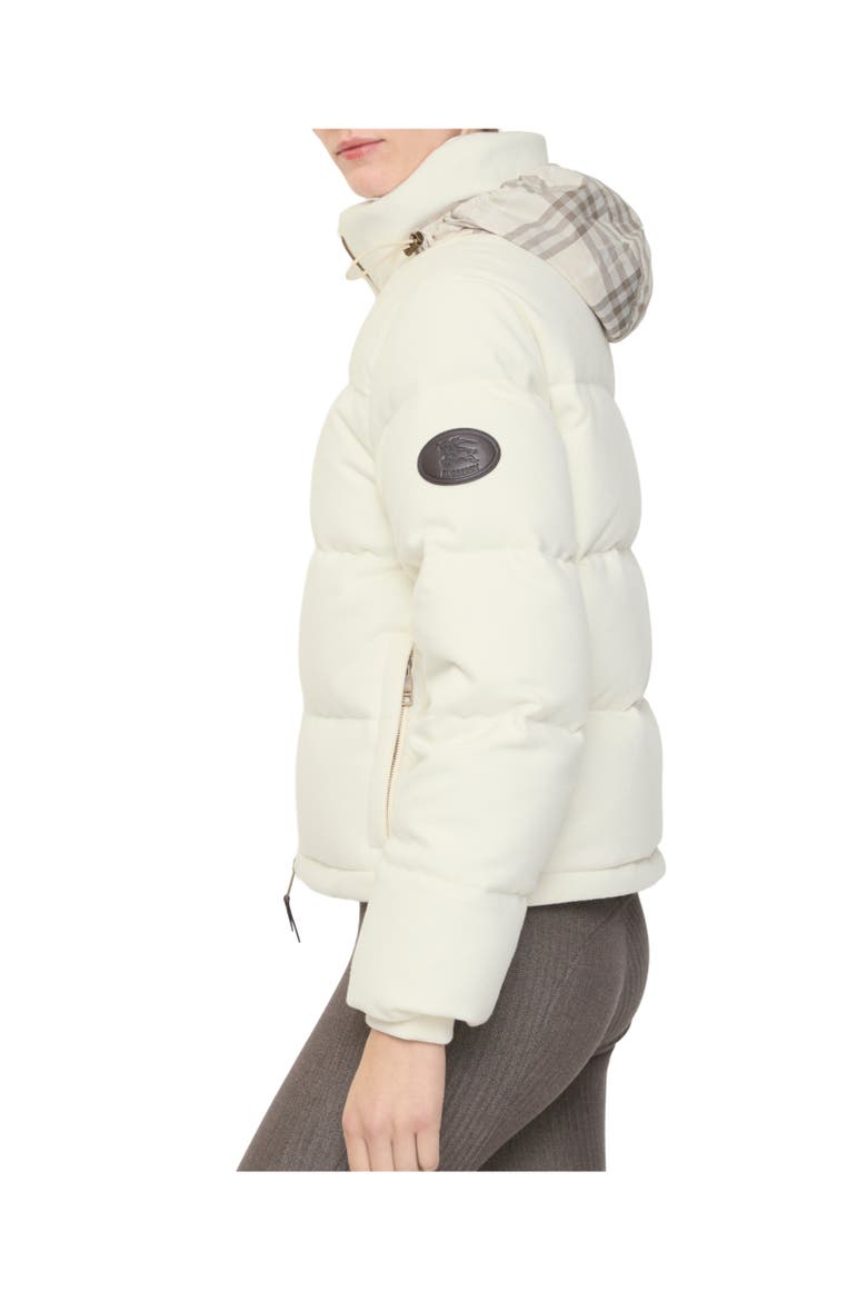 Cashmere Ambleside Puffer Jacket, Alternate, color, Ice white