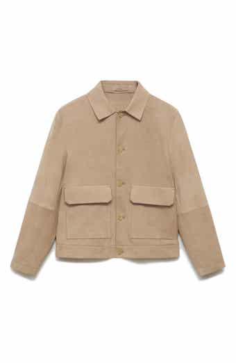 Nordstrom Suede Button-Up Shirt Jacket | Nordstrom Nordstrom Suede Button-Up Shirt Jacket | Nordstrom