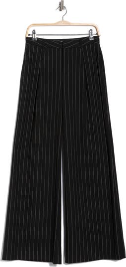 L'AGENCE Allanah Pinstripe Straight Leg Pants Nordstromrack