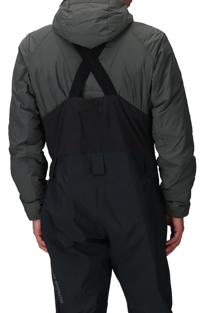 Outdoor Research Hemispheres Team Waterproof Ski Bibs, Alternate, color, Black