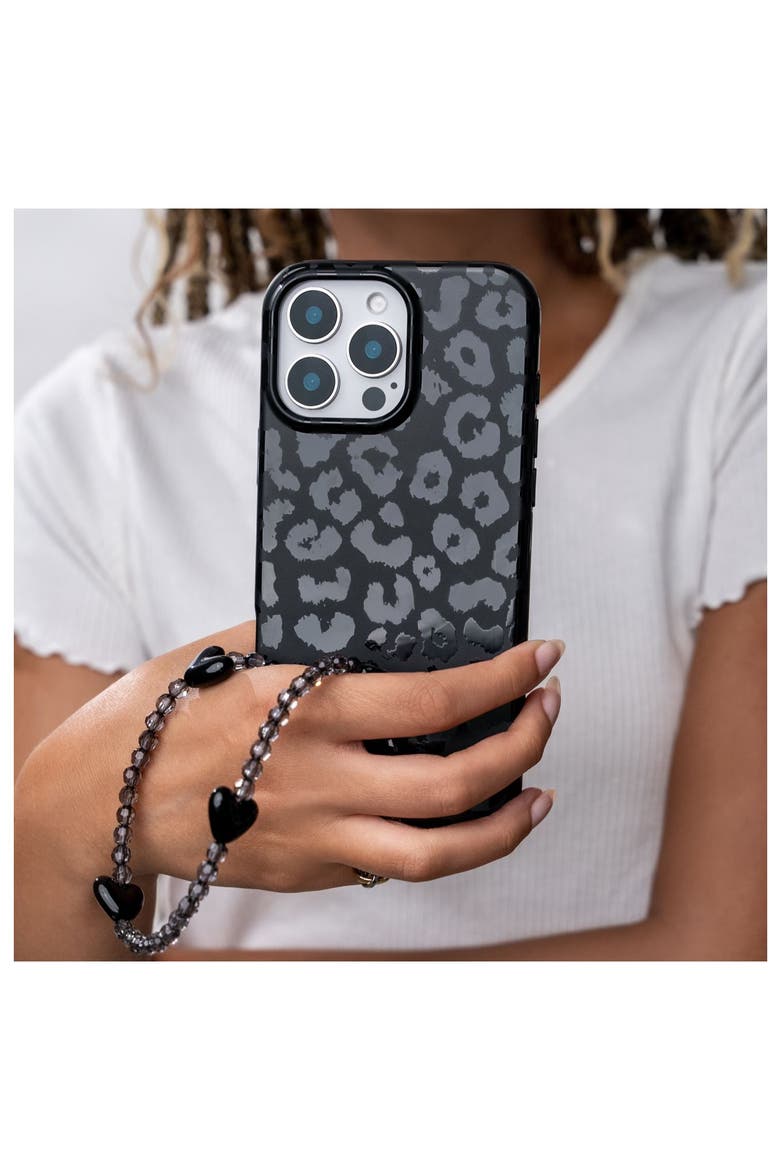 Phone Charm Wristlet, Alternate, color, Black