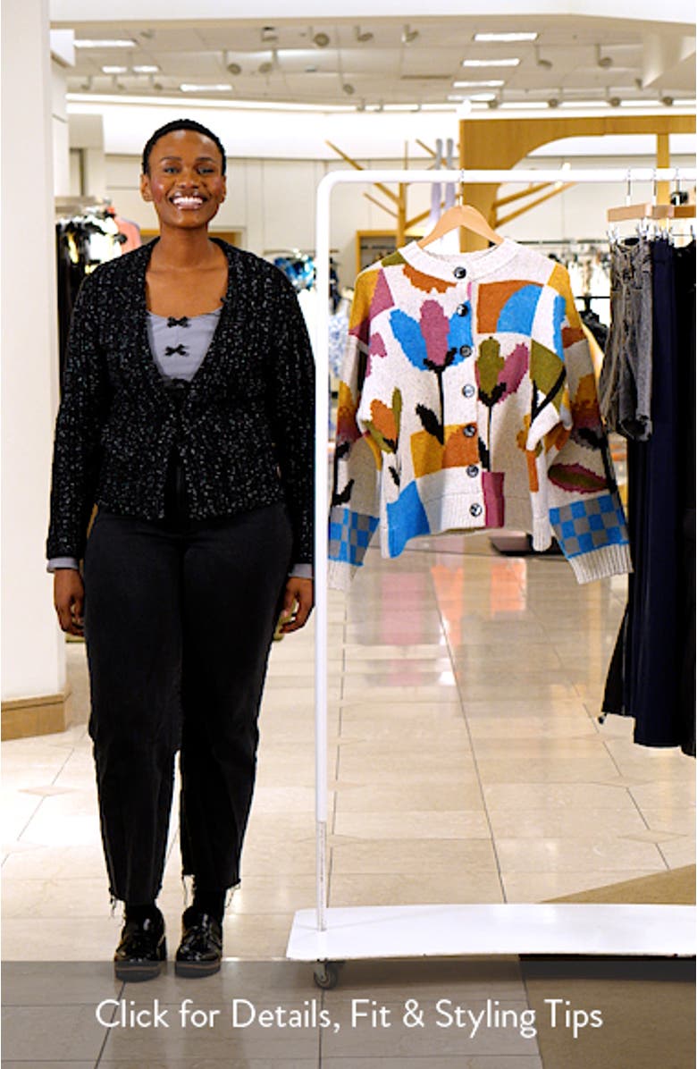 Tulip Whirl Cardigan, sales video thumbnail