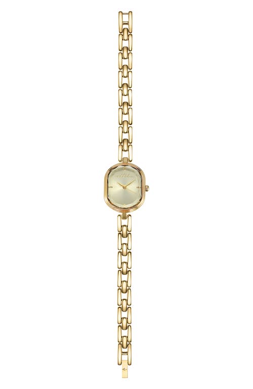 Ettika Elegant Link Bracelet Watch In Gold