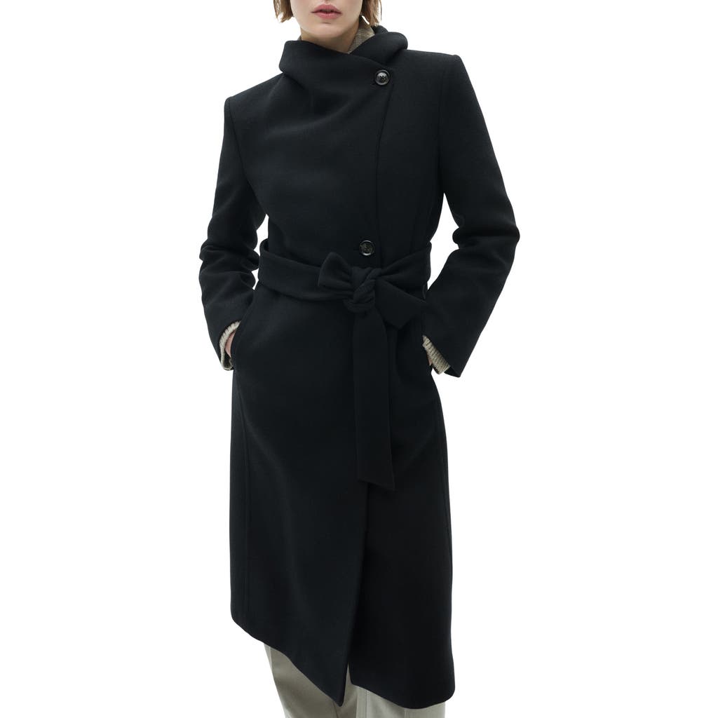Mango Wool Blend Coat