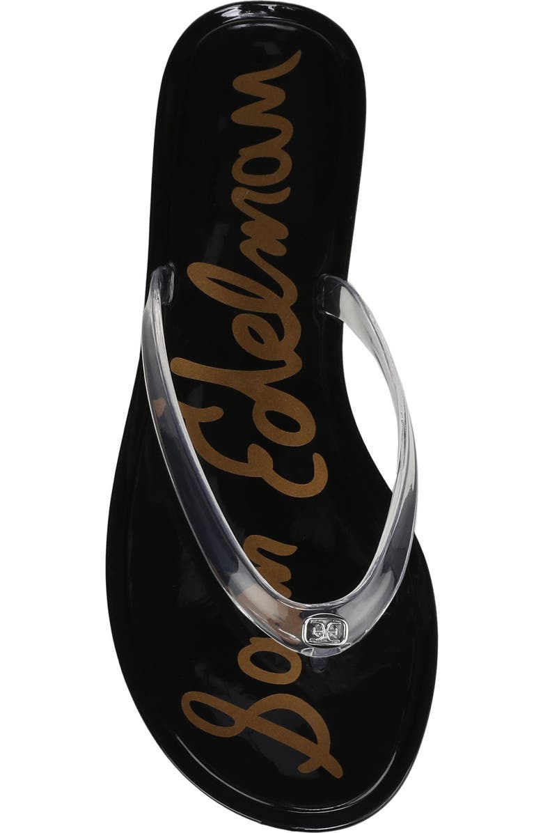 Sam Edelman Dean Flip Flop, Alternate, color, Clear