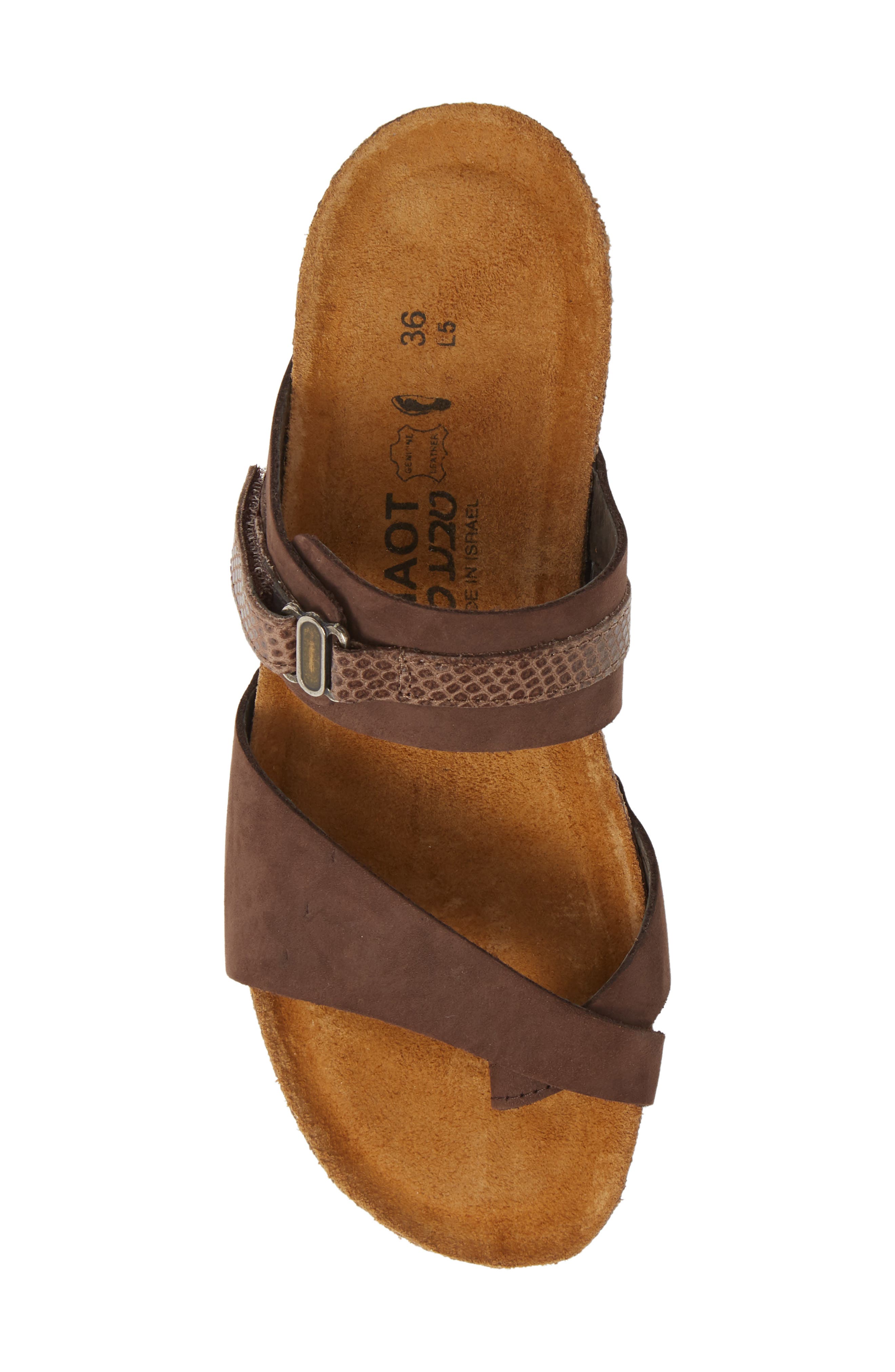 Jessica Sandal, Alternate, color, COFFEE BEAN NUBUCK LEATHER