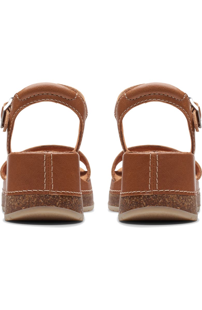 Clarks<sup>®</sup> Kassanda Lily Wedge Sandal, Alternate, color,