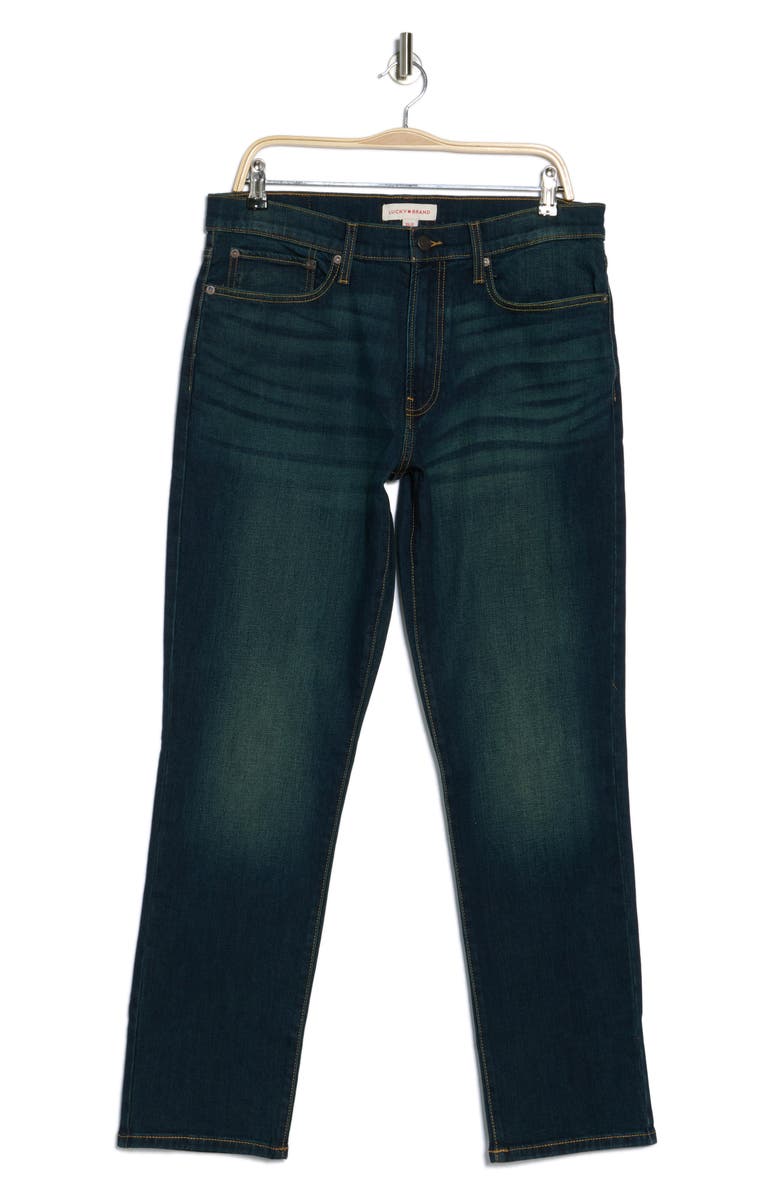 Lucky Brand 121 Slim Straight Leg Jeans, Alternate, color, Mire