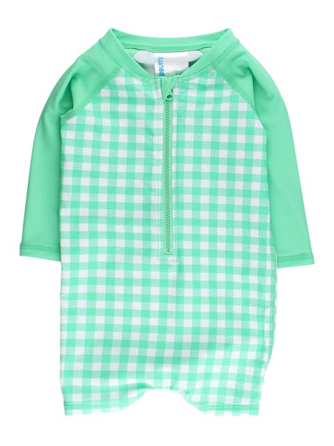 Boys Long Sleeve One Piece Rash Guard