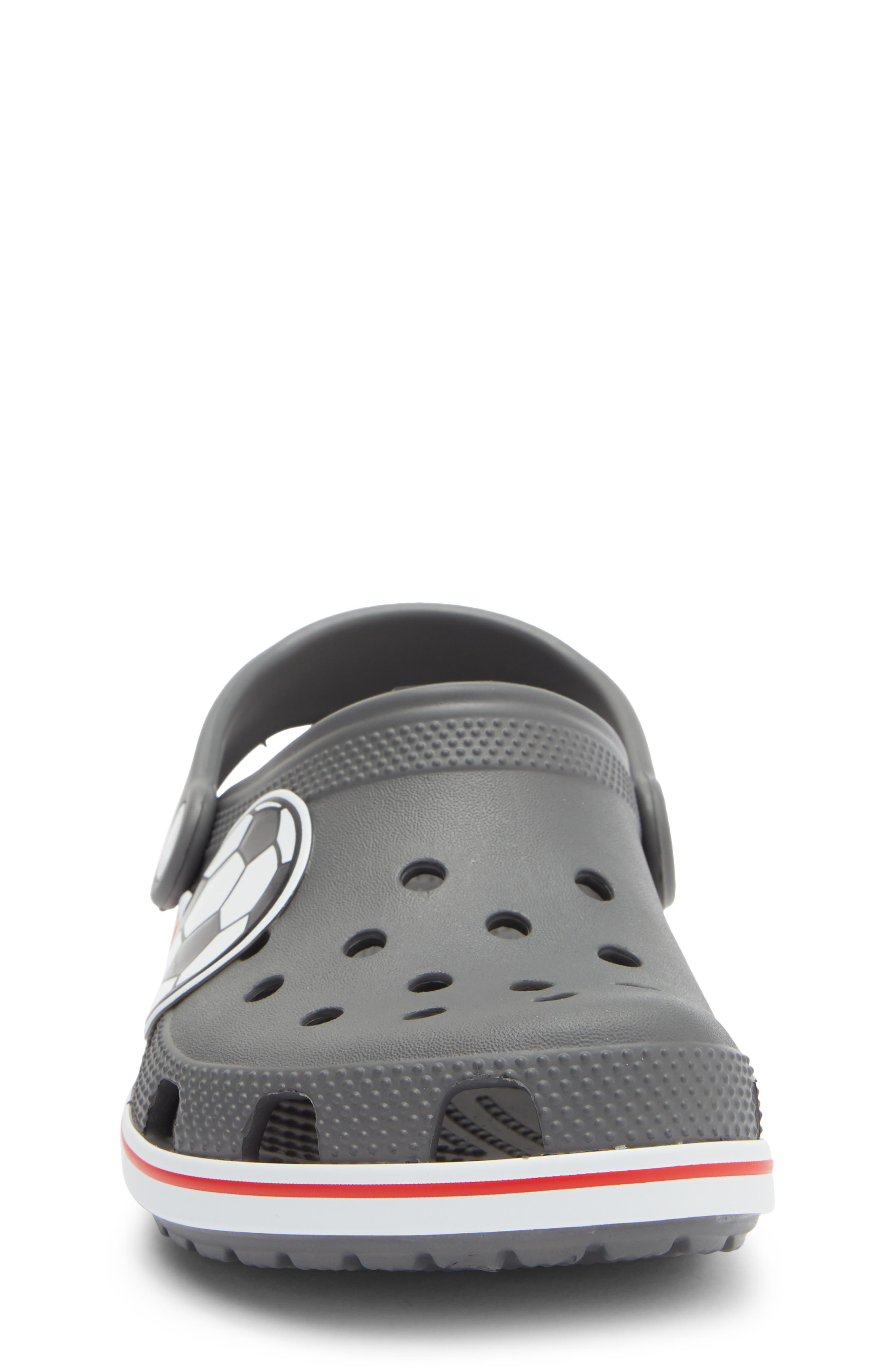 CROCS Kids' Soccer Clog, Alternate, color, Slate Grey