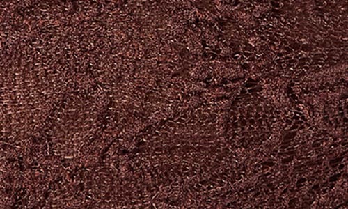 Astr The Label Lace Bustier Crop Camisole In Brown