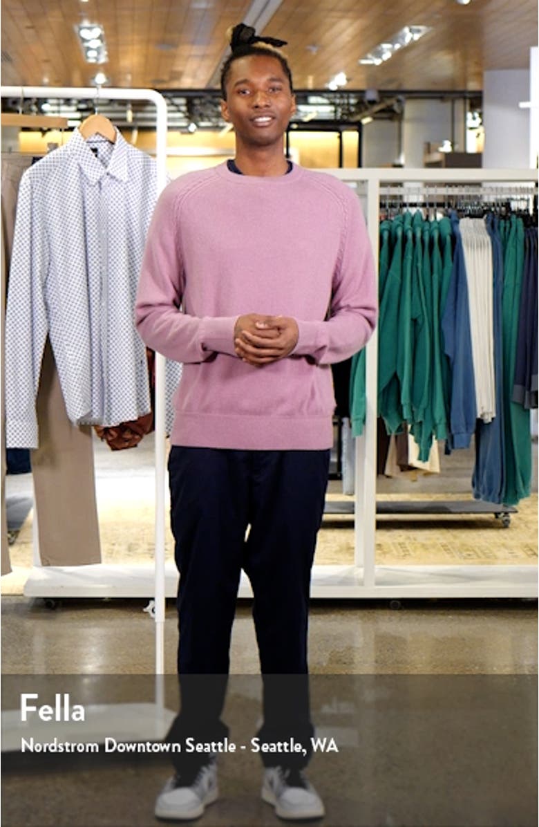 Glant Cable Detail Cashmere Sweater, sales video thumbnail