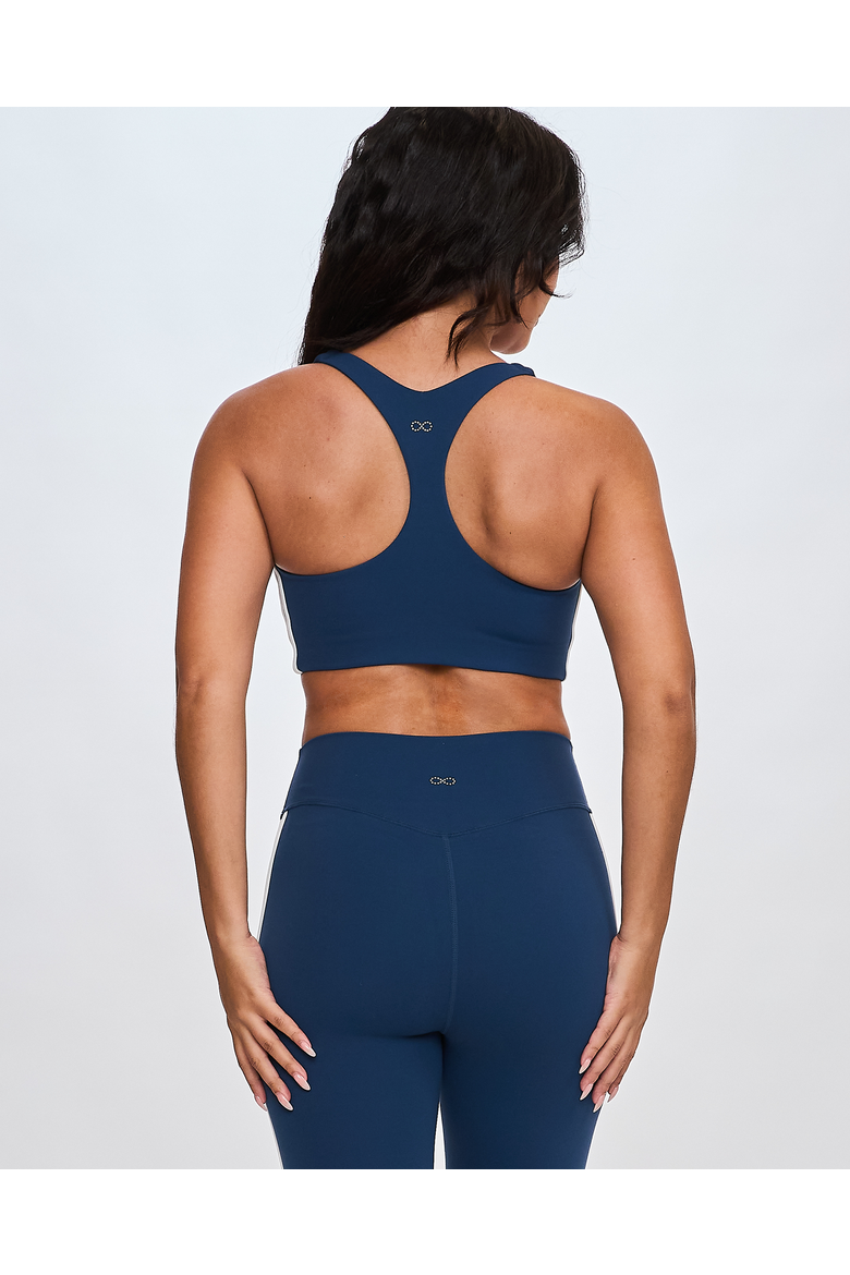 ReLuxe Cleo Bra, Alternate, color, Navy/White