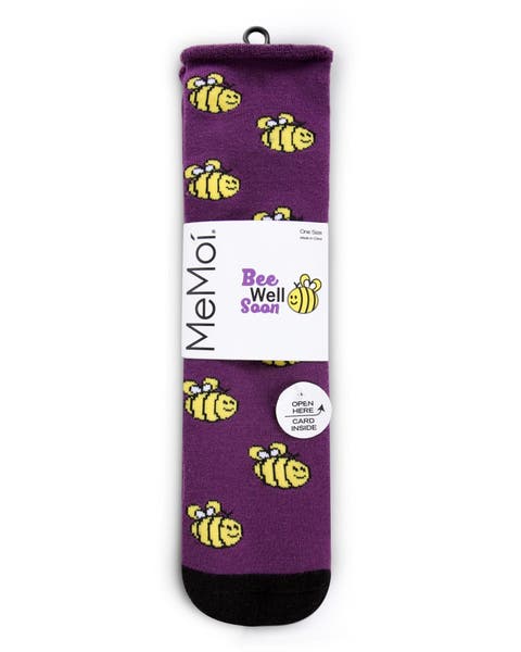 Big Kid's Bee Well Soon Greeting Card Crew Socks