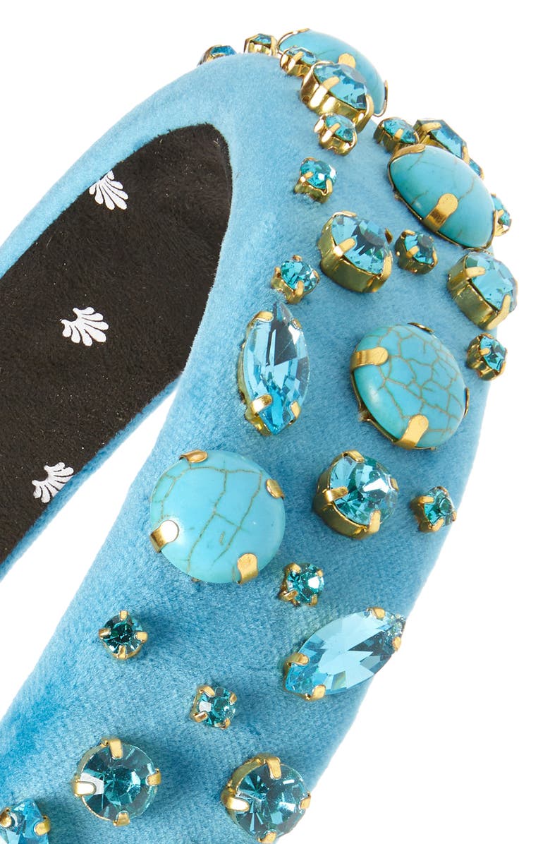 Lele Sadoughi Pebble Crystal Alice Headband, Alternate, color, 
