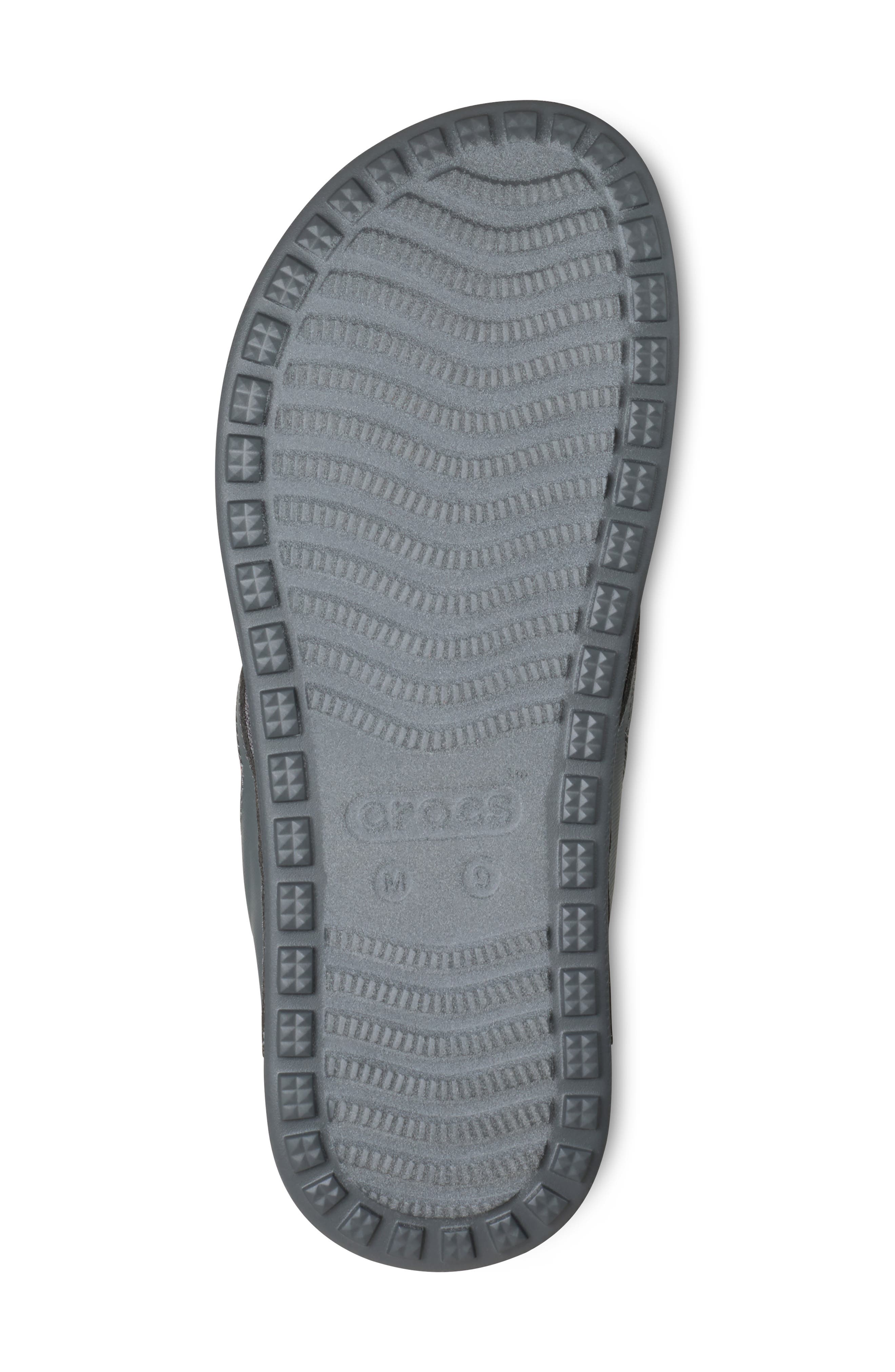 Yukon Sport Flip Flop, Alternate, color, SLATE GREY/ FLAME
