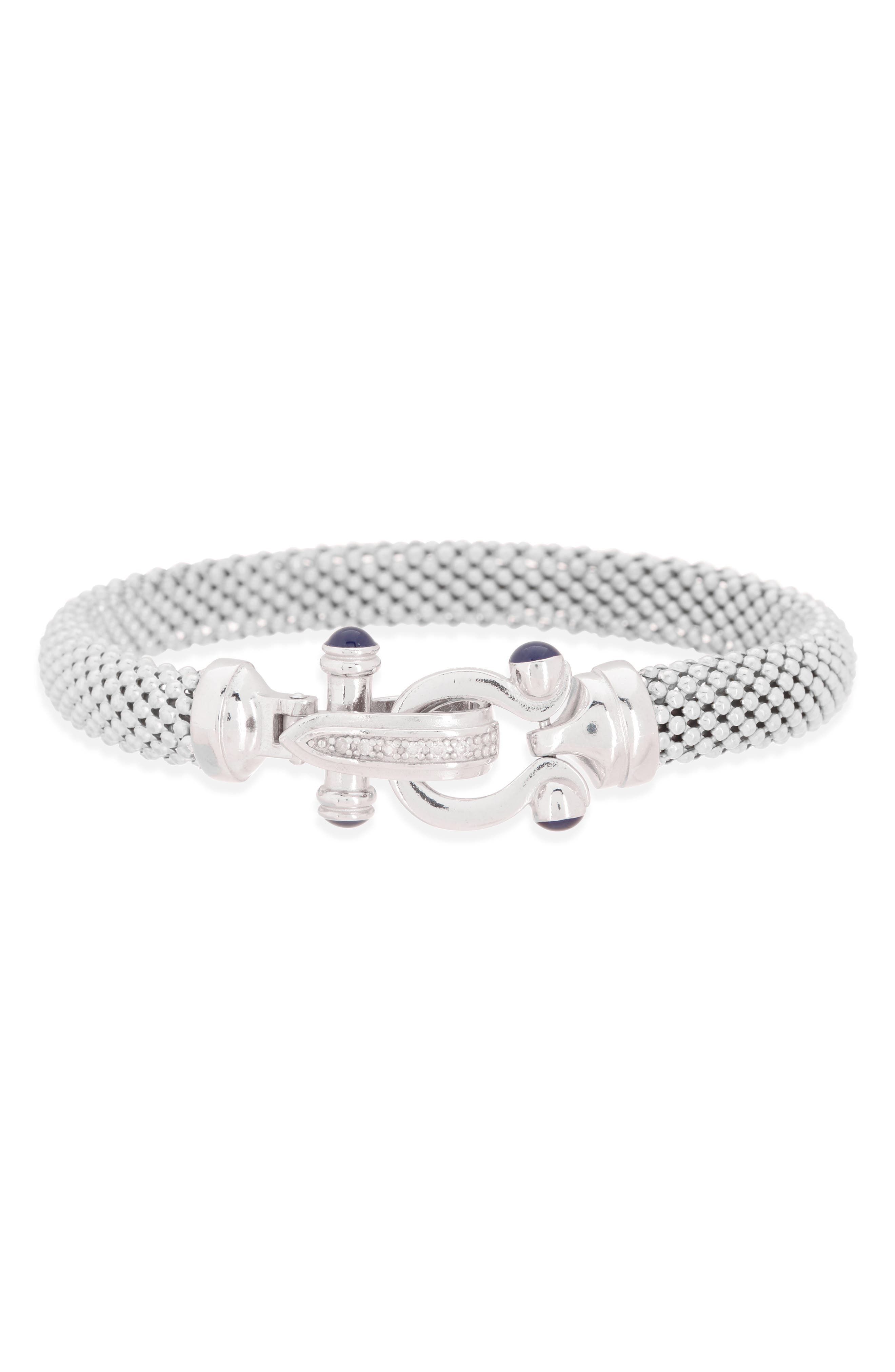 MESHMERISE Pavé Diamond Bangle Bracelet - 0.10 ctw