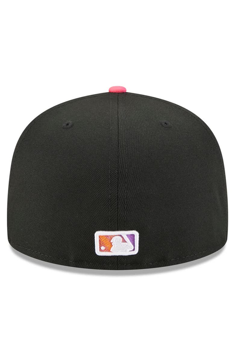 Men's New Era  Black/Orange San Francisco Giants 2025 City Connect 59FIFTY Fitted Hat, Alternate, color, Black