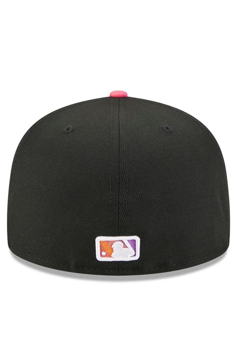 New Era Men's New Era Black/Orange San Francisco Giants 2025 City Connect 59FIFTY Fitted Hat, Alternate, color, Black