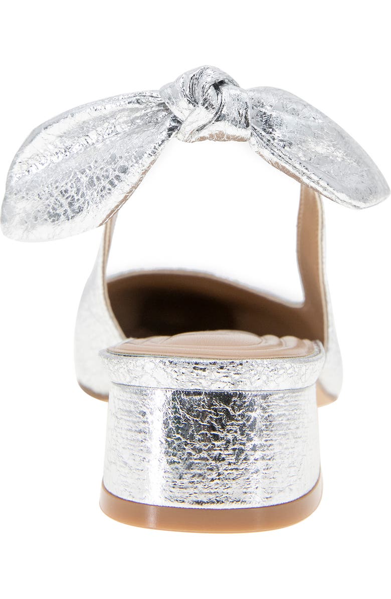 BCBGeneration Torna Slingback Pump, Alternate, color, Silver