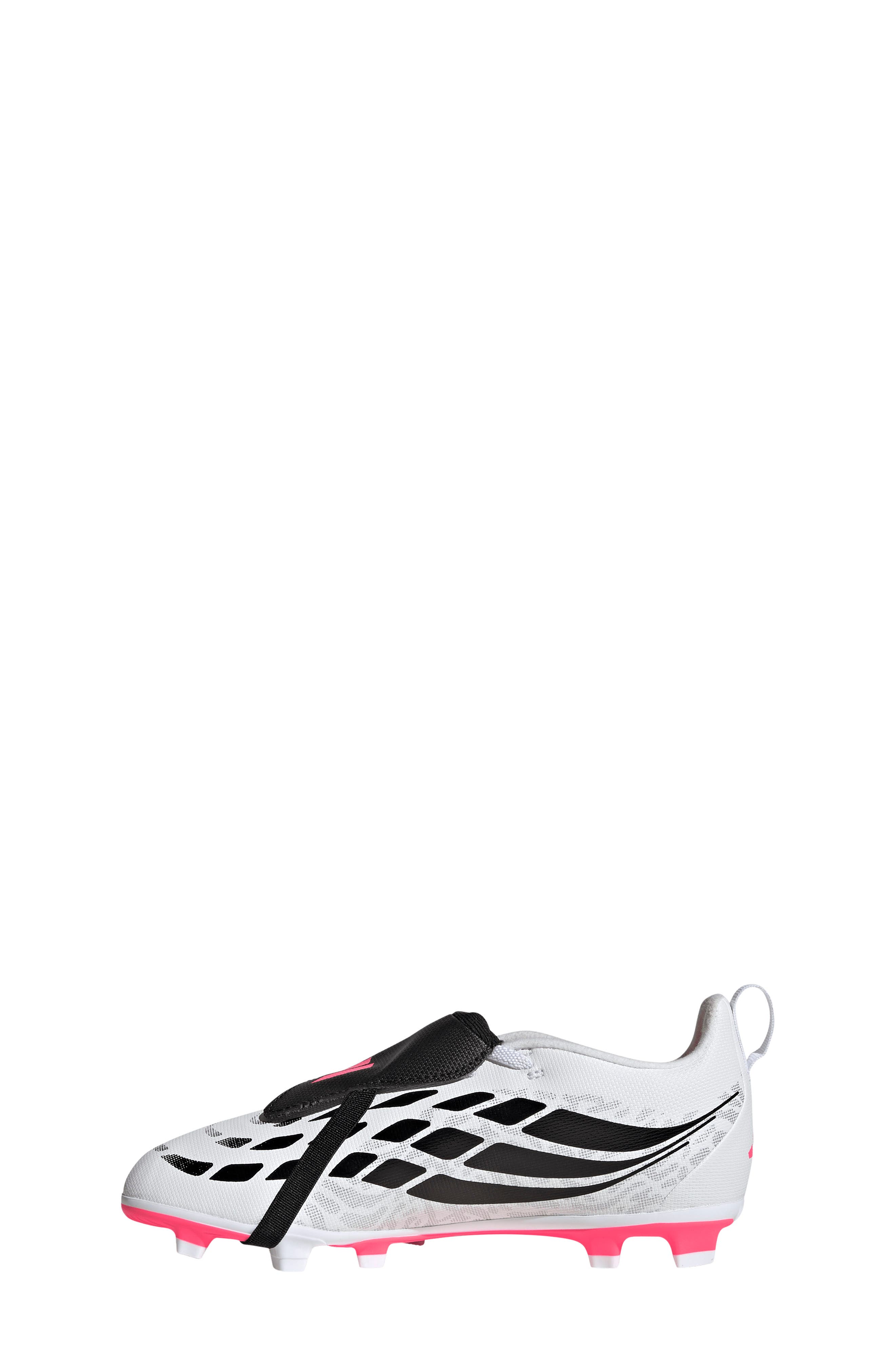 Kids' Predator Club Firm Ground/Multiground Soccer Cleat, Alternate, color, WHITE/ TURBO/ BLACK 1