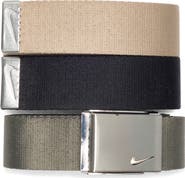 Nike 3-Pack Webbed Belts