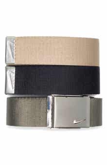 3-Pack Webbed Belts
