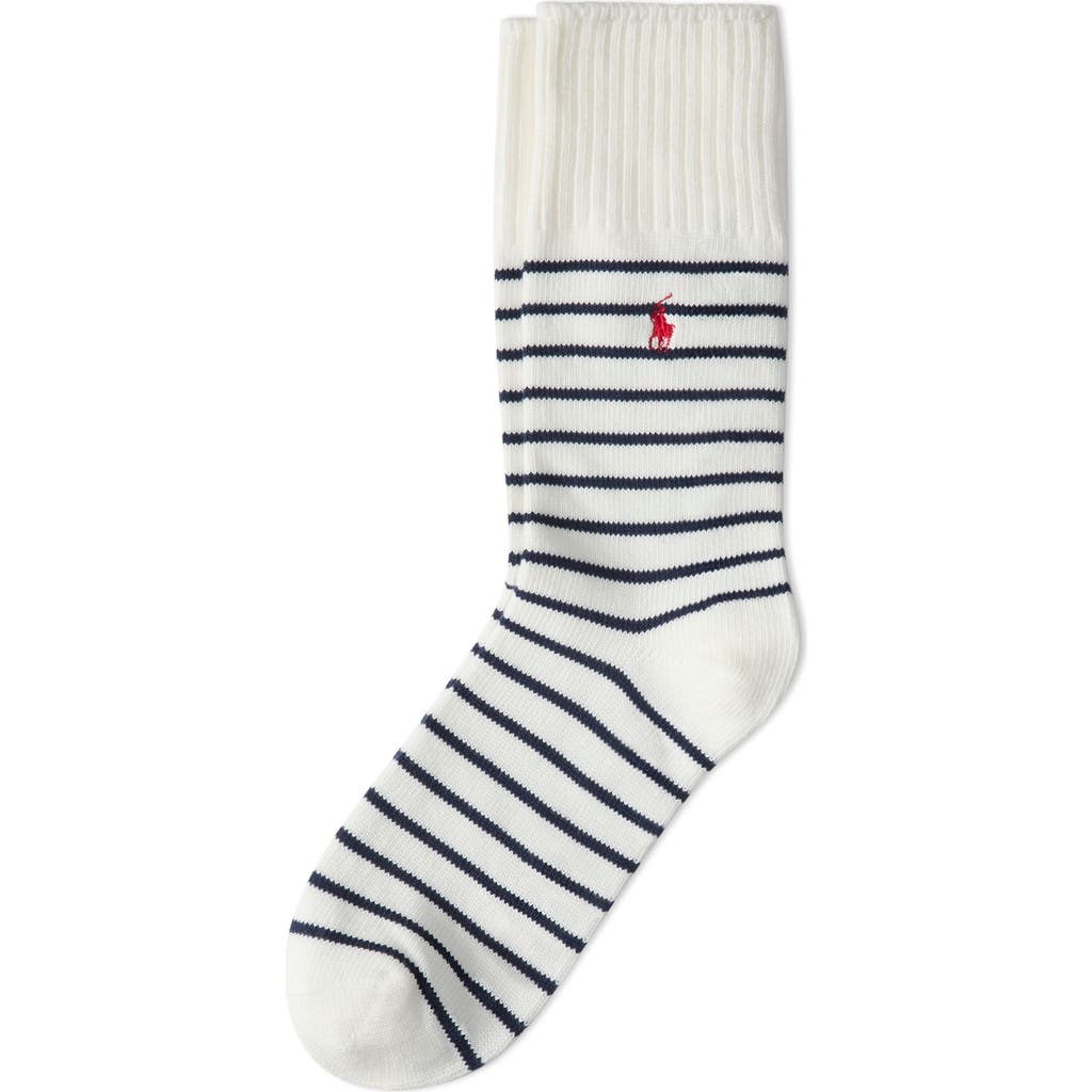 Polo Ralph Lauren Breton Stripe Crew Socks