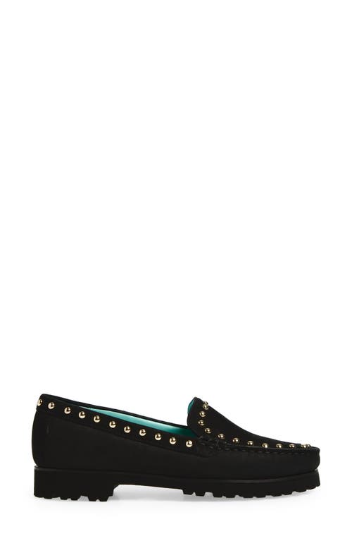Robert Zur Diane Stud Loafer In Black