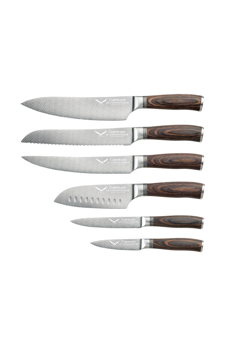 Cuisine::pro<sup>®</sup> LE CONNOISSEUR 7-Piece Haute Knife Block, Alternate, color, Silver