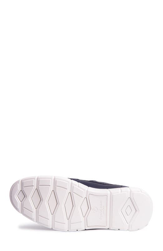 Marc Joseph New York Cloud Street Hands Free Technology Leather Plain Toe Casual Oxford, Alternate, color, Navy  Grainy Leather