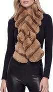 Lyla Grant Fur-Free Chinchilla (Faux Fur) Pull-Through Scarf