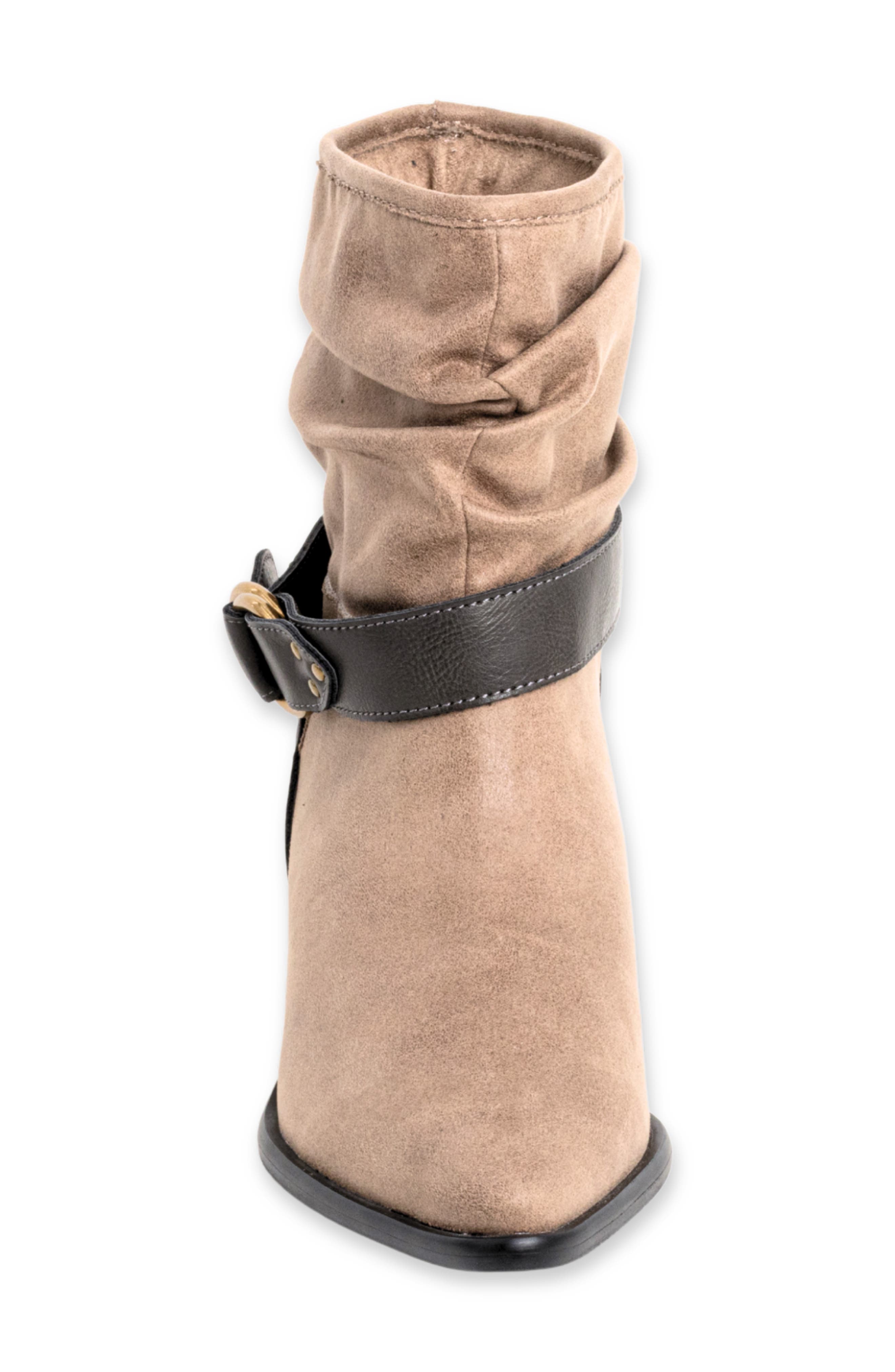 SHUSHOP Whitney Bootie, Alternate, color, Taupe Suede