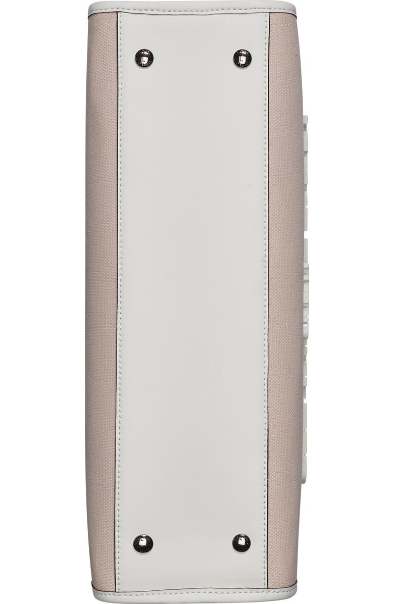 KARL LAGERFELD PARIS Savoie Canvas Tote, Alternate, color, Light Pink