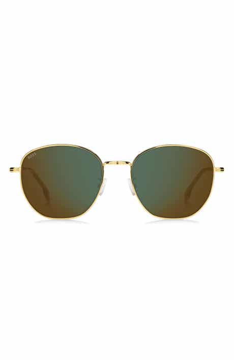 1671/F/SK 56mm Rectangular Sunglasses