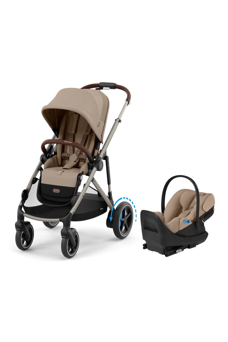 CYBEX e-Gazelle S Stroller & Cloud G Pro Car Seat Travel System
