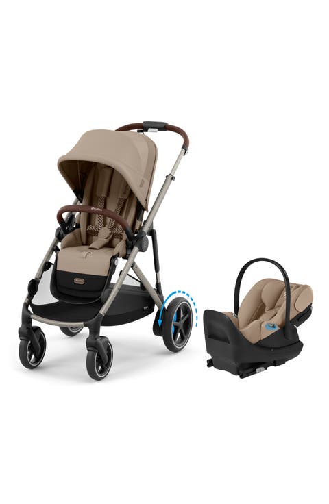 e-Gazelle S Stroller & Cloud G Pro Car Seat Travel System