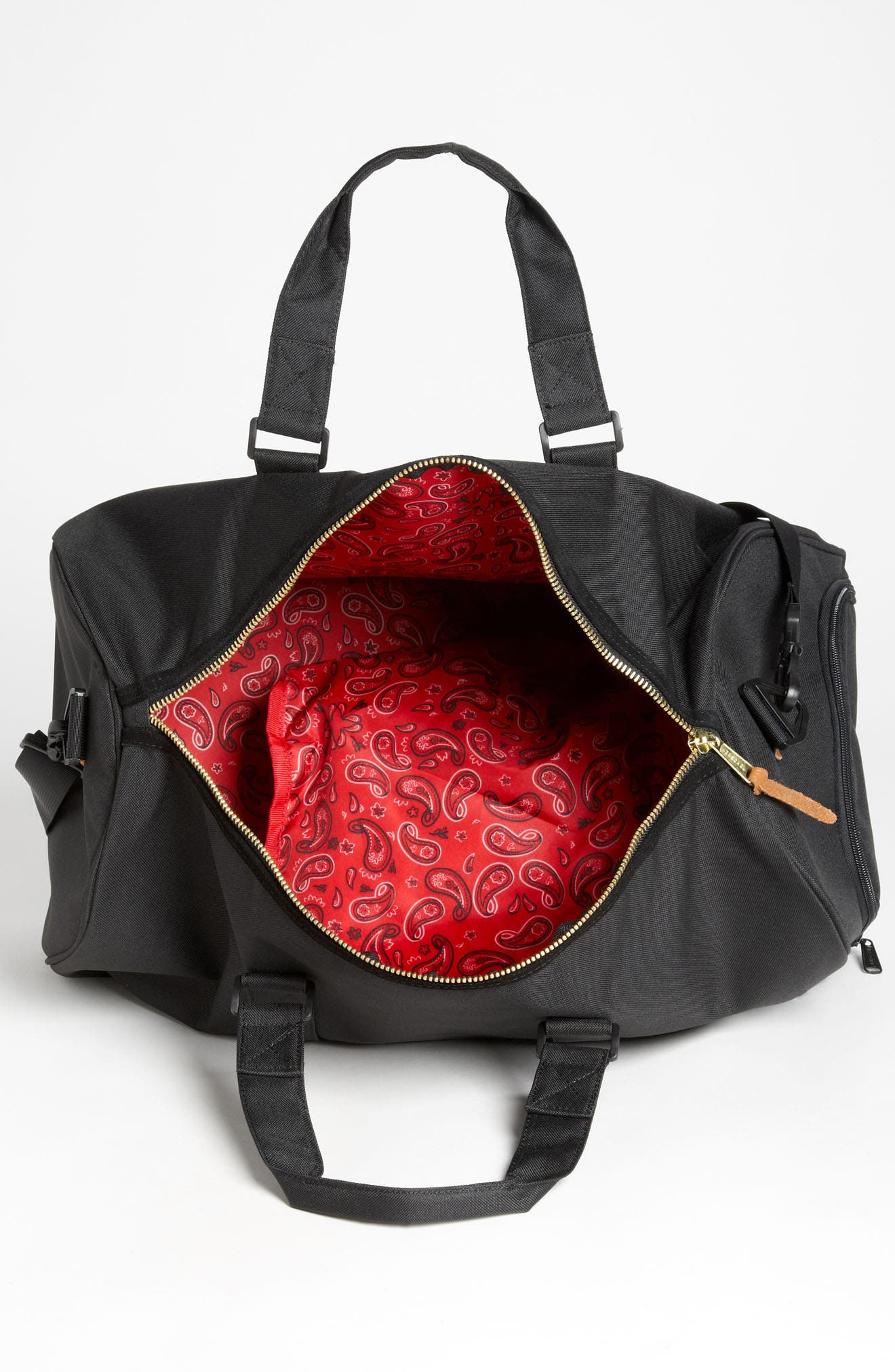 Duffle Bag, Alternate, color, BLACK