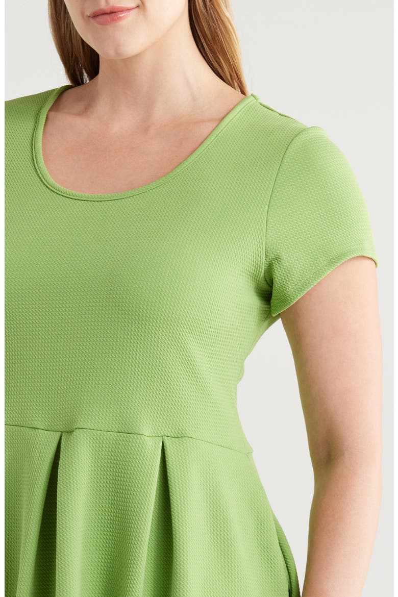 Scoop Neck Knit Dress, Alternate, color, KIWI