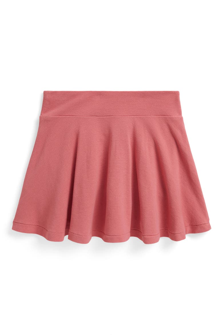 Kids' Jersey Tennis Skort, Alternate, color, DESERT ROSE