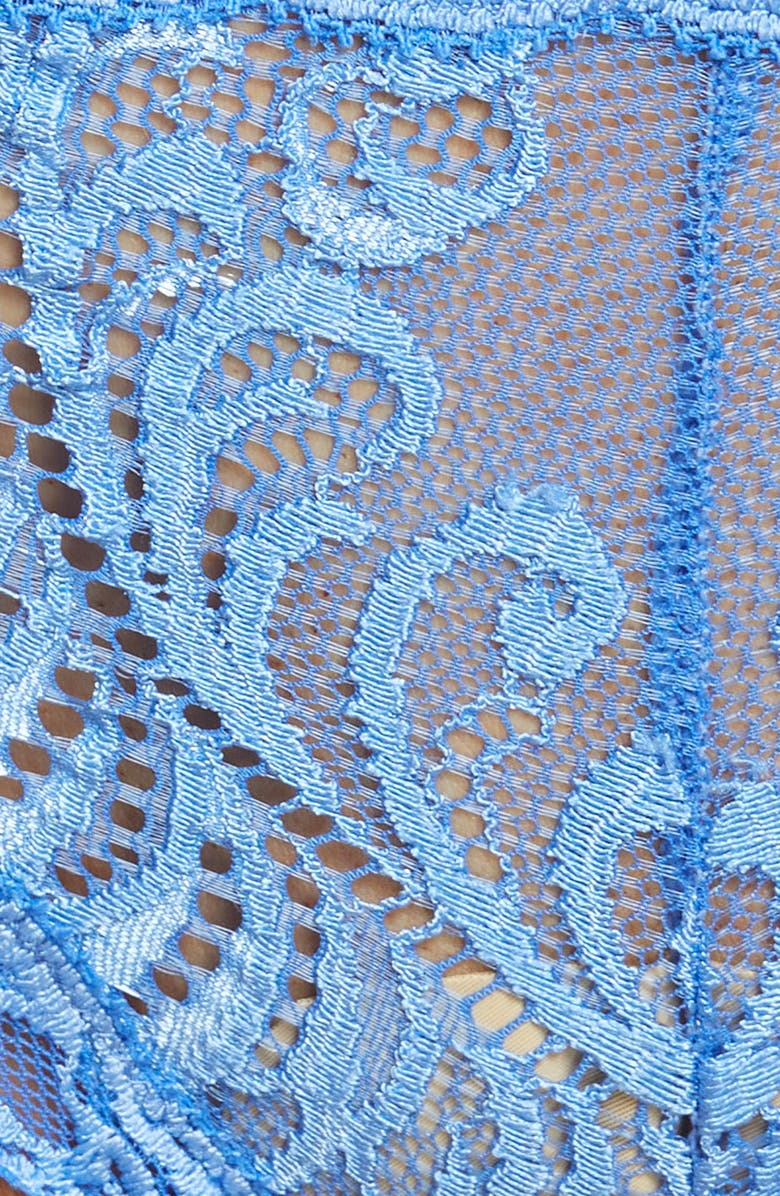 Natori Feathers Hipster Briefs, Alternate, color, Pool Blue