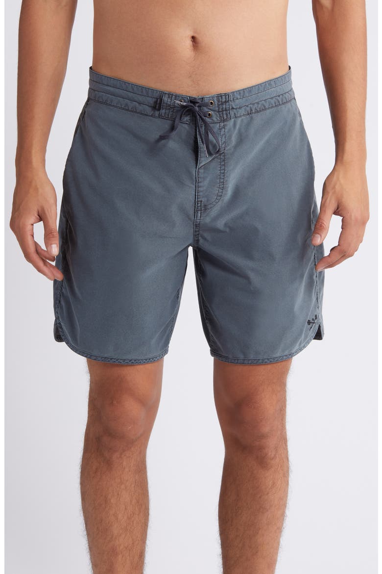 Go To Board Shorts, Main, color, BLACK