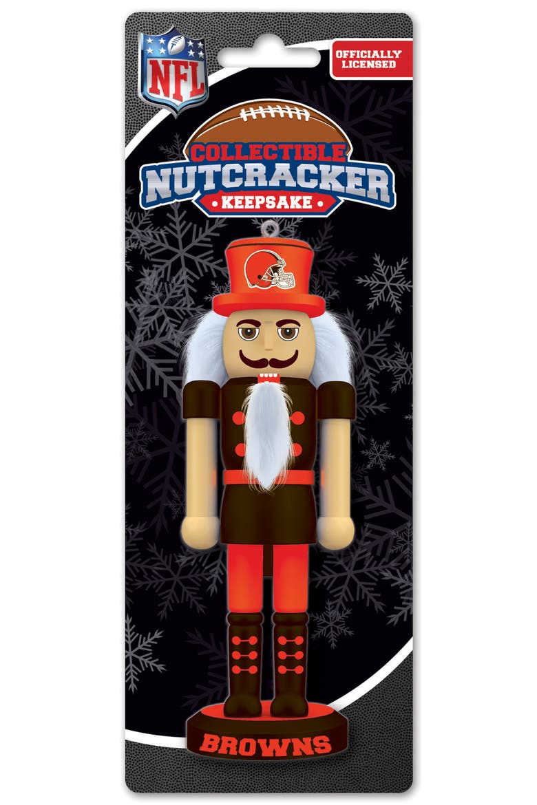 Cleveland Browns Keepsake Nutcracker, Alternate, color, Multicolor