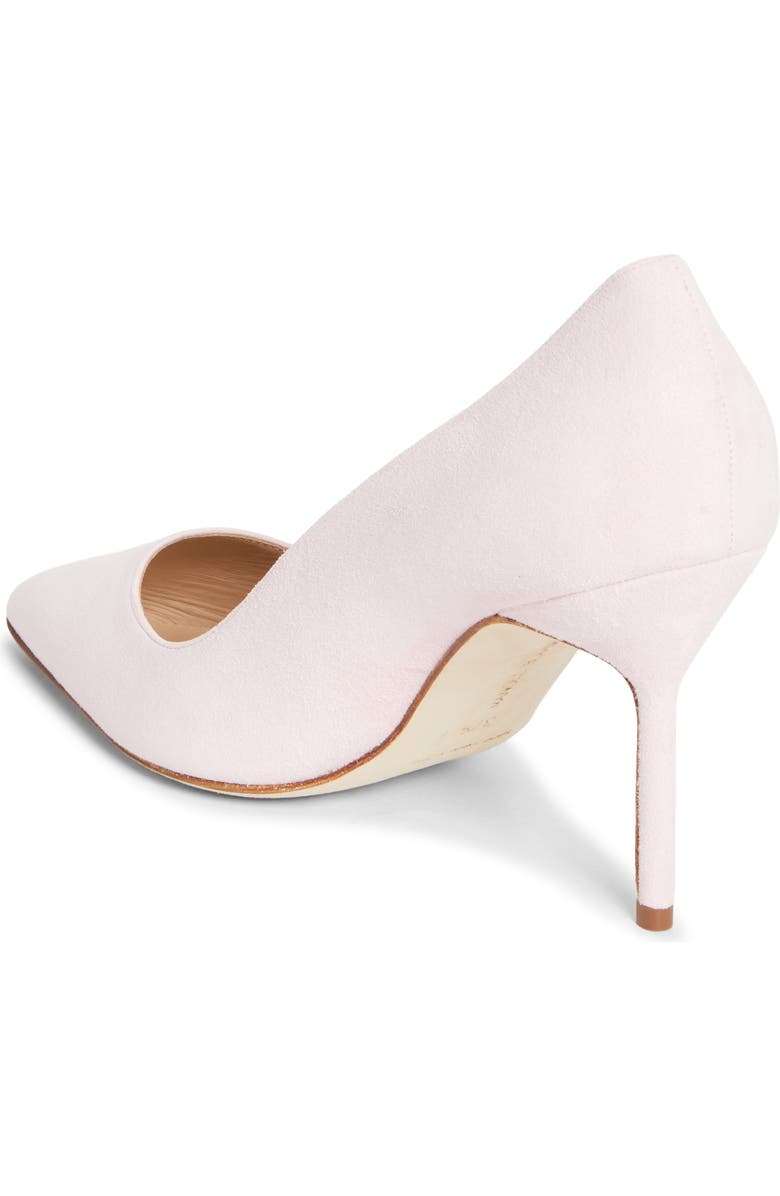 Manolo Blahnik BB Pointed Toe Pump, Alternate, color, Light Pink