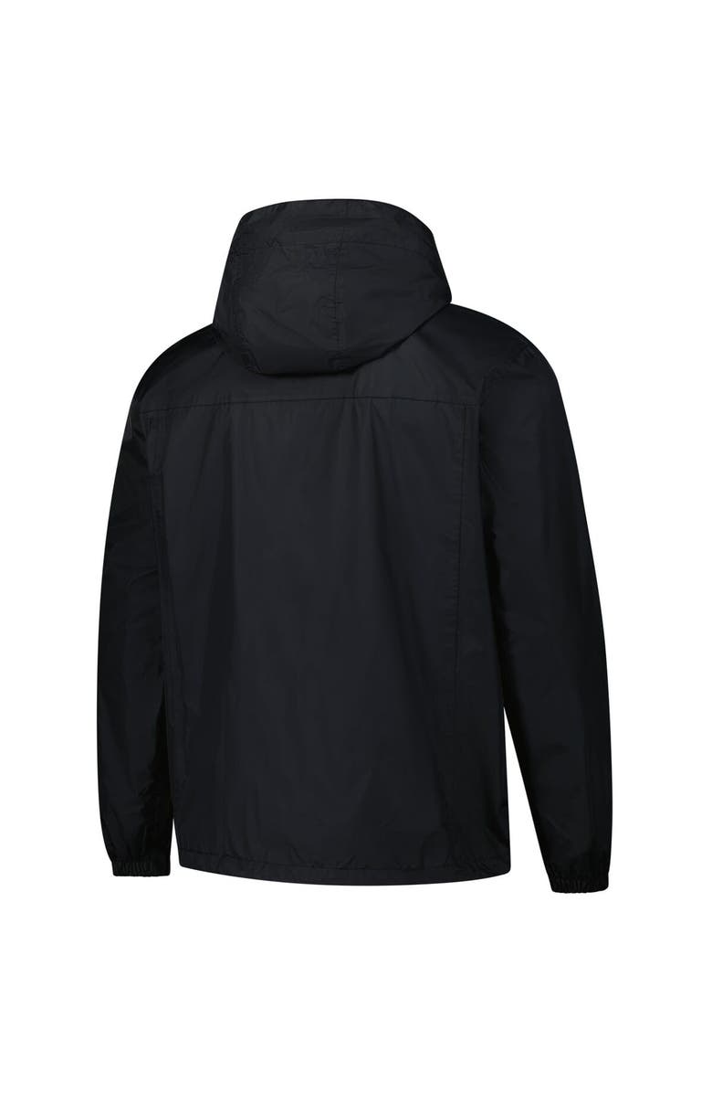 DUNBROOKE Men's Dunbrooke Black Kansas City Chiefs Tropic Waterproof Packable Full-Zip Hoodie Jacket, Alternate, color, Black