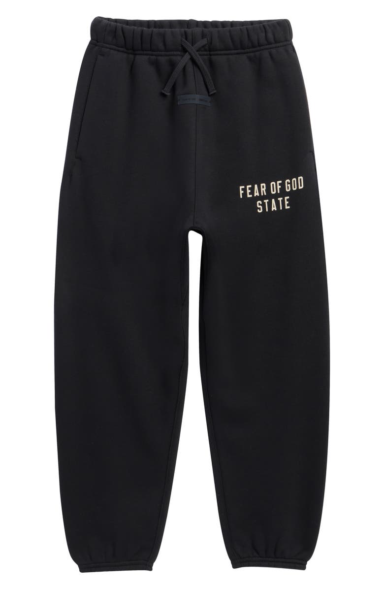 Fear of God Essentials Kids' Classic Sweatpants, Main, color, Jet Black 2