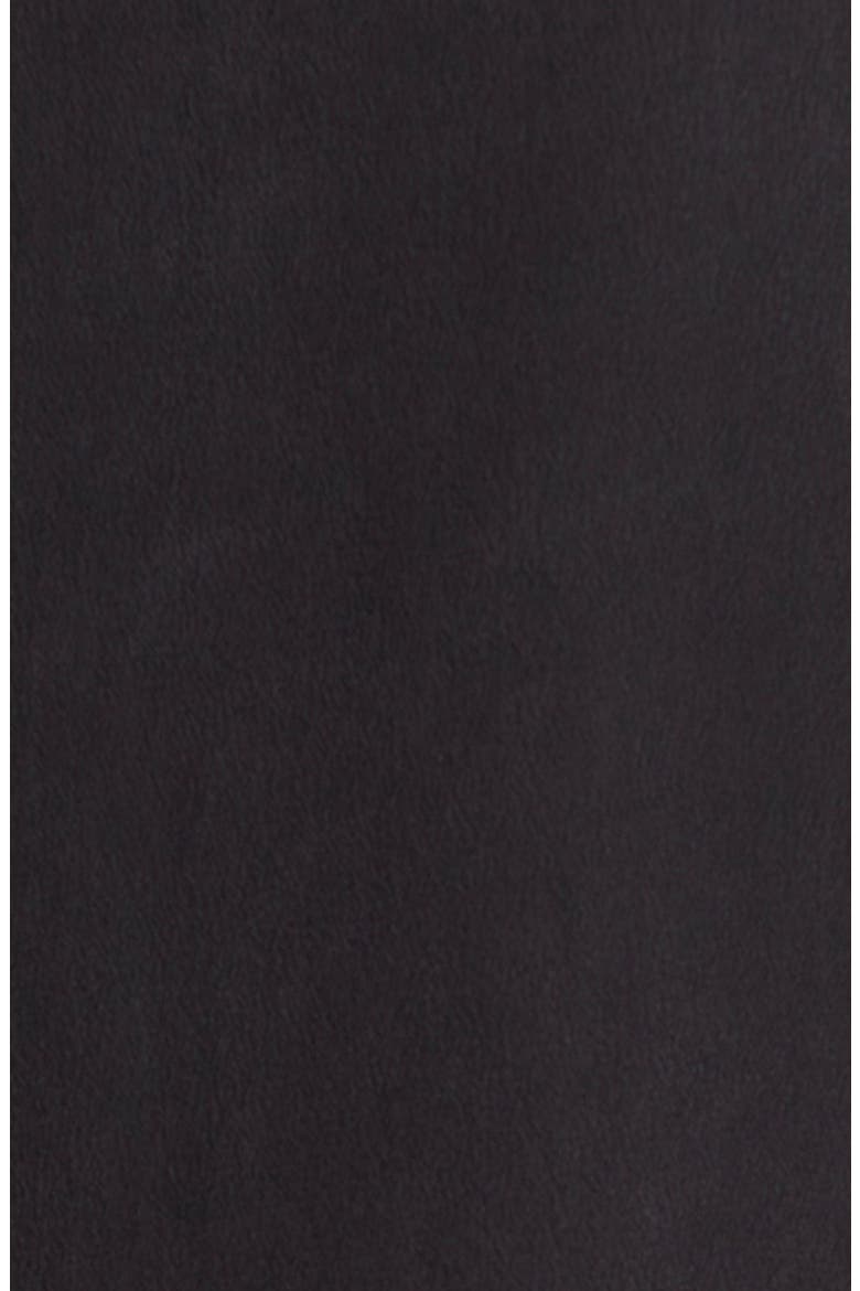 Slim Signature Short Sleeve Silk Shirt, Alternate, color, TRUE BLACK